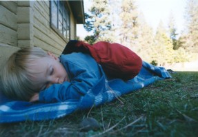 Asleep at Camp Wooten